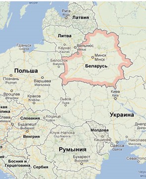 Какое море ближе всего к Беларуси?